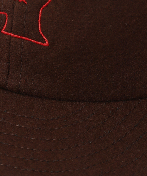 BRAIN DEAD（ブレインデット）の「【BRAIN DEAD/ブレインデッド】FLANNEL CLASSIC LOGOHEAD 6 PA（キャップ・レディース・ブラウン・FREE）」の10枚目の写真