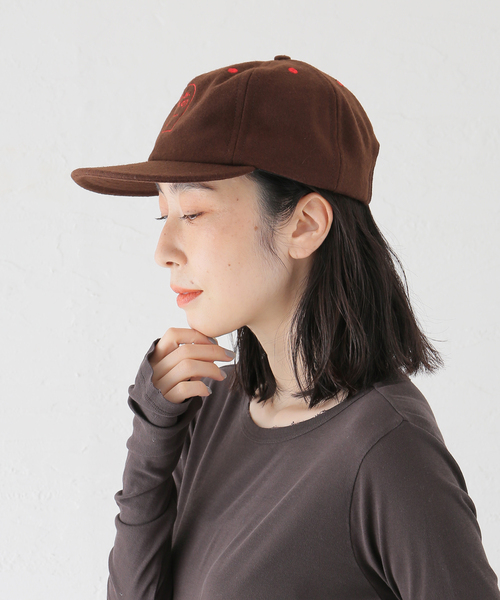 BRAIN DEAD（ブレインデット）の「【BRAIN DEAD/ブレインデッド】FLANNEL CLASSIC LOGOHEAD 6 PA（キャップ・レディース・ブラウン・FREE）」の12枚目の写真