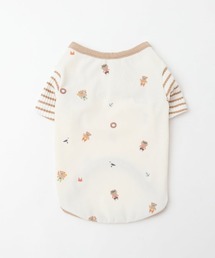moncheri（モンシェリ）の「冷感くまさんサマープリントTシャツ【保冷剤対応】（ペットウェア）」