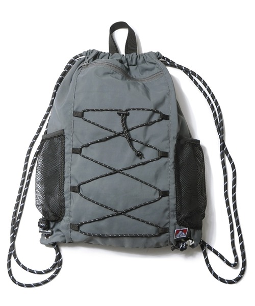 BEN DAVIS（ベンデイビス）の「RIPSTOP NAPSACK（バックパック/リュック・メンズ・ブラック/カーキ/グレー・FREE）」の4枚目の写真