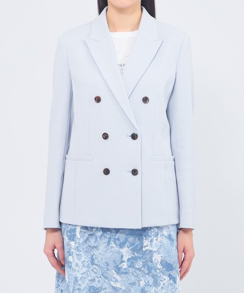 EPOCA(エポカ)の「【24 TWENTY FOUR JACKET】 ダブルブレストジャケット(テーラードジャケット・レディース・ブルー/ブラック・40/38)」の7枚目の写真
