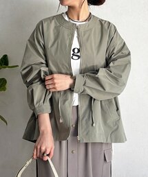 un dix cors | メモリータフタノーカラーブルゾン(ブルゾン)