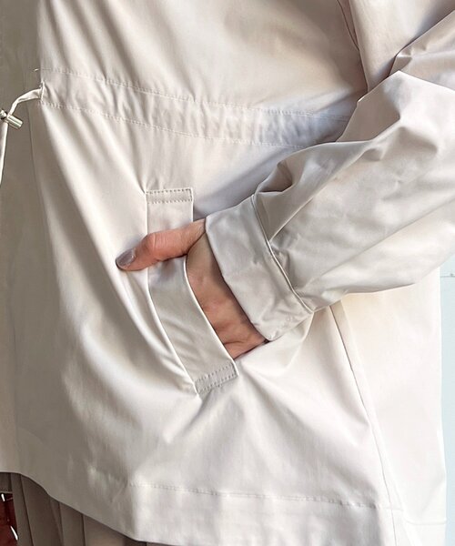 un dix cors（アンディコール）の「メモリータフタノーカラーブルゾン（ブルゾン・レディース・カーキ/ブラック/アイボリー・FREE）」の11枚目の写真