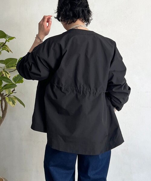 un dix cors（アンディコール）の「メモリータフタノーカラーブルゾン（ブルゾン・レディース・カーキ/ブラック/アイボリー・FREE）」の18枚目の写真