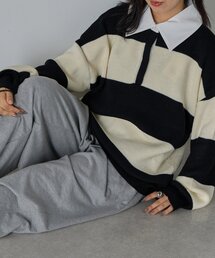 goocy | バルキーボーダーラガーニット(ニット/セーター)