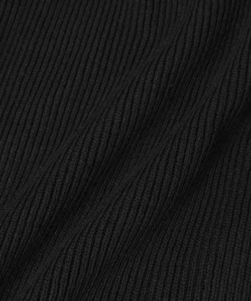 SOFFITTO（ソフィット）の「袖布帛ニットカーディガン（カーディガン/ボレロ・レディース・オフホワイト/ブラック・FREE）」の6枚目の写真