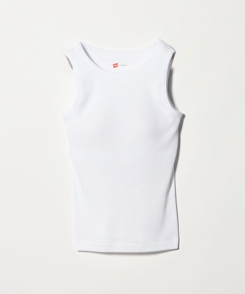 Steven Alan(スティーブンアラン)の「<Hanes>BRA AMERICAN SLEEVE/タンクトップ(タンクトップ・レディース・ブラック/ダークブラウン/ホワイト・FREE)」の1枚目の写真