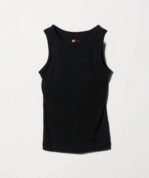 Steven Alan(スティーブンアラン)の「<Hanes>BRA AMERICAN SLEEVE/タンクトップ(タンクトップ・レディース・ブラック/ダークブラウン/ホワイト・FREE)」の2枚目の写真