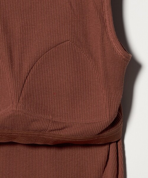 Steven Alan(スティーブンアラン)の「<Hanes>BRA AMERICAN SLEEVE/タンクトップ(タンクトップ・レディース・ブラック/ダークブラウン/ホワイト・FREE)」の11枚目の写真