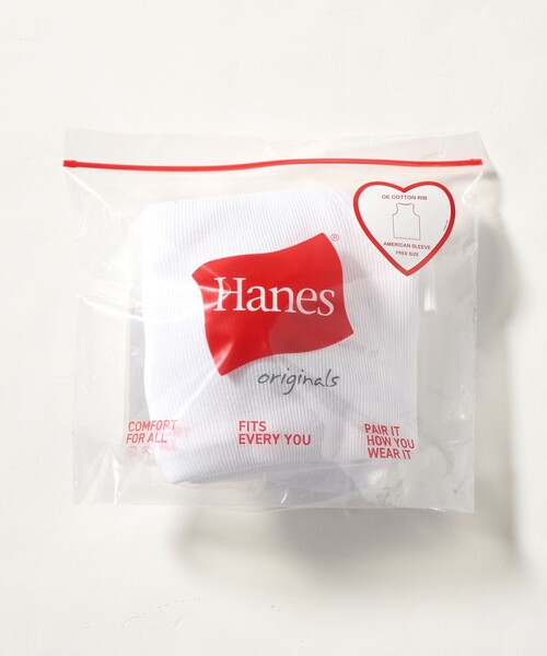 Steven Alan(スティーブンアラン)の「<Hanes>BRA AMERICAN SLEEVE/タンクトップ(タンクトップ・レディース・ブラック/ダークブラウン/ホワイト・FREE)」の16枚目の写真