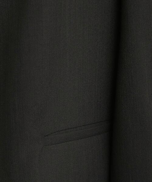 tk.TAKEO KIKUCHI（ティーケータケオキクチ）の「【上下2点セットアップ】AIRY DRY アソートセットアップ 吸水速乾/UVカット/マシーンウォッシャブル/ノーカラージャケット/シングルジャケット/ワイドテーパードパンツ（セットアップ・メンズ・ネイビー系/ブラック/ブラック系/ベージュ系/ネイビー/ベージュ・02/03/04/01）」の14枚目の写真