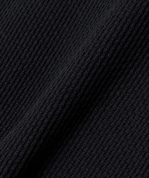 SHIPS Colors（シップス カラーズ）の「SHIPS Colors:ローゲージ カノコ ヘンリーネック Tシャツ◇（Tシャツ/カットソー・メンズ・ブラック/ライトホワイト・MEDIUM/LARGE/X-LARGE）」の11枚目の写真