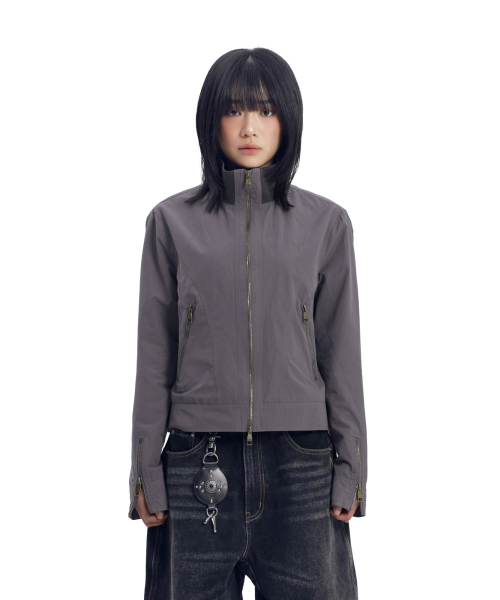 AAKAM(アーカム)の「Torque Motor Jacket (Gray)(ブルゾン・レディース・その他・1/2)」の10枚目の写真
