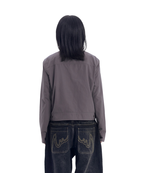 AAKAM(アーカム)の「Torque Motor Jacket (Gray)(ブルゾン・レディース・その他・1/2)」の8枚目の写真