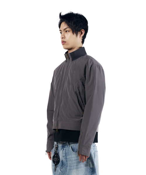 AAKAM(アーカム)の「Torque Motor Jacket (Gray)(ブルゾン・レディース・その他・1/2)」の4枚目の写真
