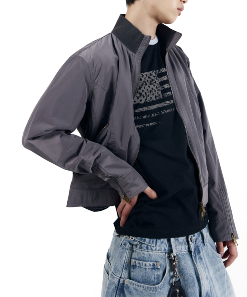 AAKAM(アーカム)の「Torque Motor Jacket (Gray)(ブルゾン・レディース・その他・1/2)」の2枚目の写真