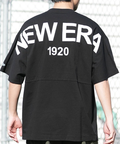 NEW ERA(ニューエラ)の「NEW ERA/ニューエラ 半袖 Tシャツ メンズ SS OS DST NE 1920 14856653/14856655(Tシャツ/カットソー・メンズ・ブラック/ホワイト・M/XXL/L/XL)」の2枚目の写真