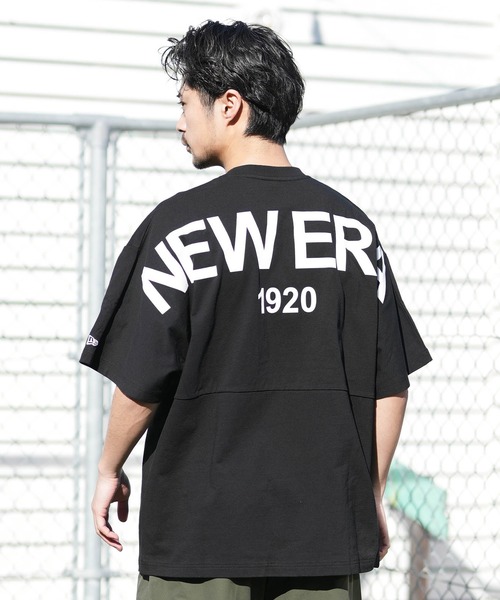NEW ERA(ニューエラ)の「NEW ERA/ニューエラ 半袖 Tシャツ メンズ SS OS DST NE 1920 14856653/14856655(Tシャツ/カットソー・メンズ・ブラック/ホワイト・M/XXL/L/XL)」の6枚目の写真