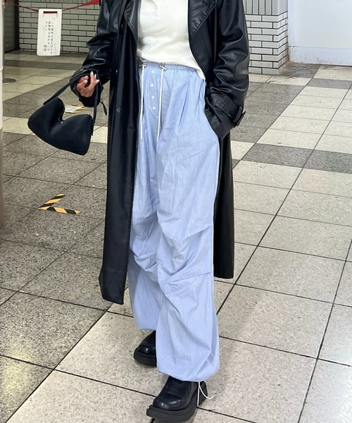 STRIPE BOX PANTS 【公式通販】