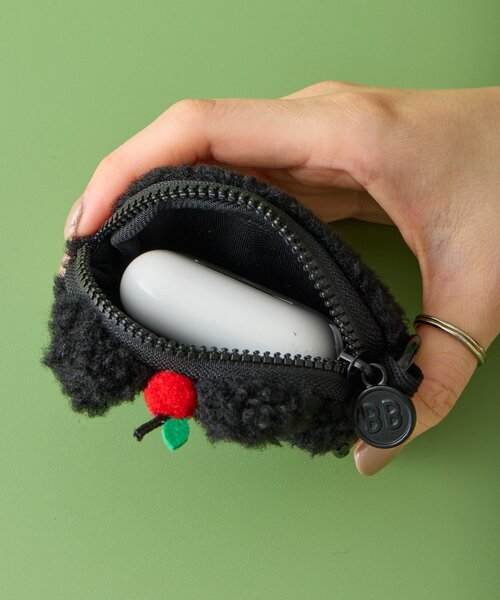 BIRTHDAY BAR（バースデイバー）の「【BRUNCH BROTHERA】AirPods用ポーチ/デジタルアクセサリー（スマホグッズ・レディース・ブラック・0）」の3枚目の写真