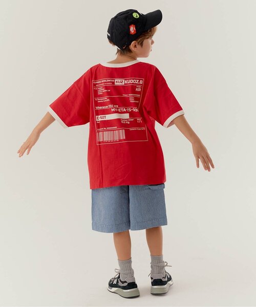 BREEZE（ブリーズ）の「【WEB限定】KUDOZ.B リンガーロゴ半袖Tシャツ（Tシャツ/カットソー・キッズ・レッド/サックスブルー・90/100/110/120/130/140/150/160）」の14枚目の写真