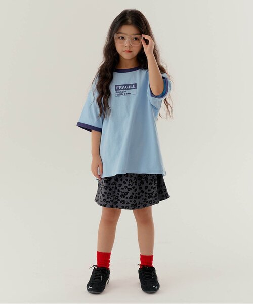 BREEZE（ブリーズ）の「【WEB限定】KUDOZ.B リンガーロゴ半袖Tシャツ（Tシャツ/カットソー・キッズ・レッド/サックスブルー・90/100/110/120/130/140/150/160）」の10枚目の写真