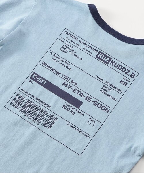 BREEZE（ブリーズ）の「【WEB限定】KUDOZ.B リンガーロゴ半袖Tシャツ（Tシャツ/カットソー・キッズ・レッド/サックスブルー・90/100/110/120/130/140/150/160）」の5枚目の写真