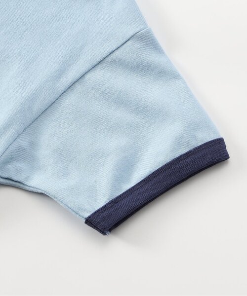 BREEZE（ブリーズ）の「【WEB限定】KUDOZ.B リンガーロゴ半袖Tシャツ（Tシャツ/カットソー・キッズ・レッド/サックスブルー・90/100/110/120/130/140/150/160）」の4枚目の写真