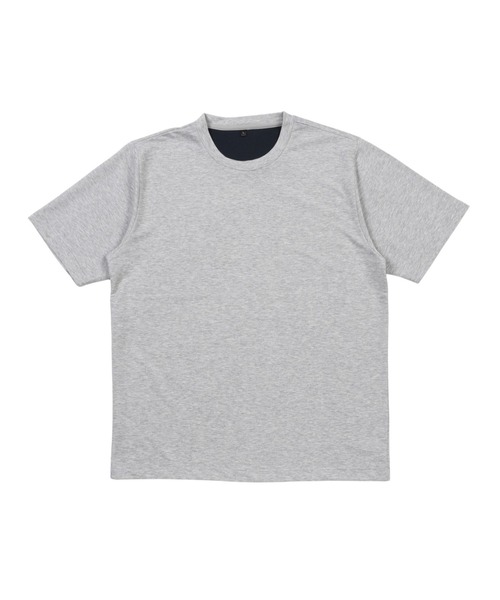 TETE(テット)の「【TETE SELECTION】ミニ裏毛クルーTシャツ(Tシャツ/カットソー・メンズ・ブラック/グレー/ネイビー・MEDIUM/LARGE/X-LARGE)」の4枚目の写真