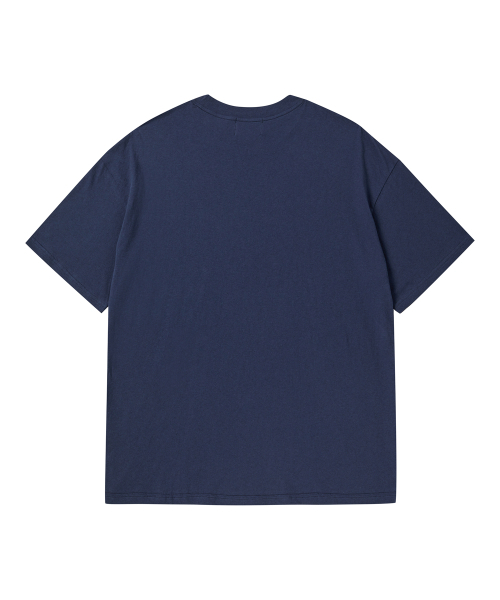 Beyond Closet(-)の「ノーマンティックアカデミー ロゴヴィンテージプリントTシャツ ネイビー(Tシャツ/カットソー・レディース・その他・LARGE)」の2枚目の写真