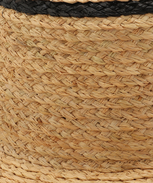 KIJIMA TAKAYUKI（キジマ　タカユキ）の「NOMARHYTHM TEXTILE × KIJIMA TAKAYUKI  Raffia Trim Hat（ハット・メンズ・ベージュ・FREE）」の2枚目の写真