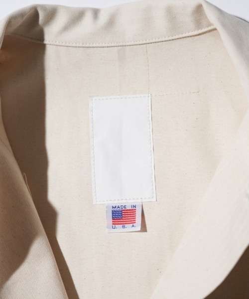 made in standard (メイドインスタンダード)の「MADE IN STANDARD メイドインスタンダード / USMC 40S P41 UTILITY JACKET(ミリタリージャケット・メンズ・ナチュラル/セージグリーン/ブラック・MEDIUM/LARGE)」の15枚目の写真