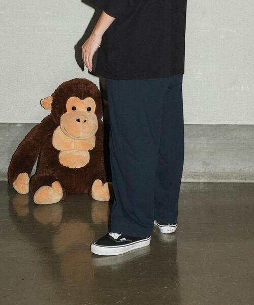 URBAN RESEARCH（アーバンリサーチ）の「Wide Dad　BREEZY TECH EASY PANTS（その他パンツ・メンズ・ブラック/ネイビー・1/2）」の11枚目の写真