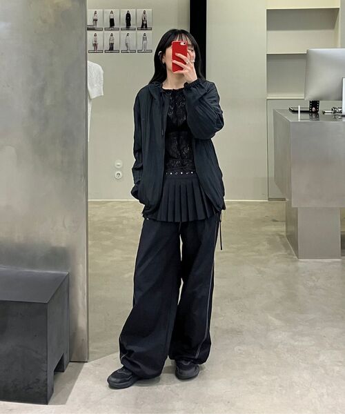 DIAGONAL(ダイアゴナル)の「プリーツラップスカート(ブラック)(スカート・レディース・その他・FREE)」の17枚目の写真