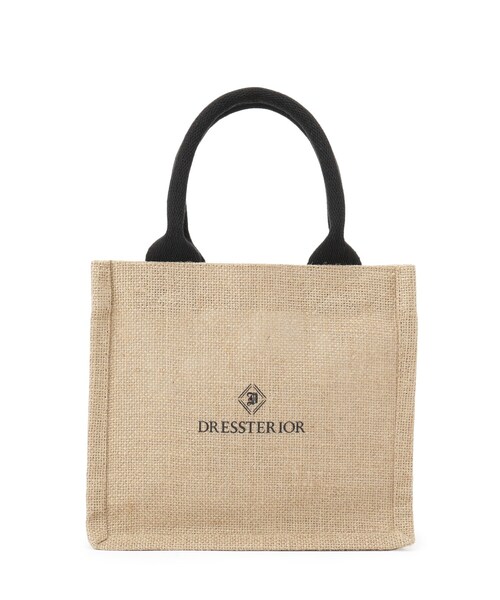 DRESSTERIOR(ドレステリア)の「ジュートキャンバス ミニバッグ(トートバッグ・レディース・サンドベージュ・00)」の2枚目の写真
