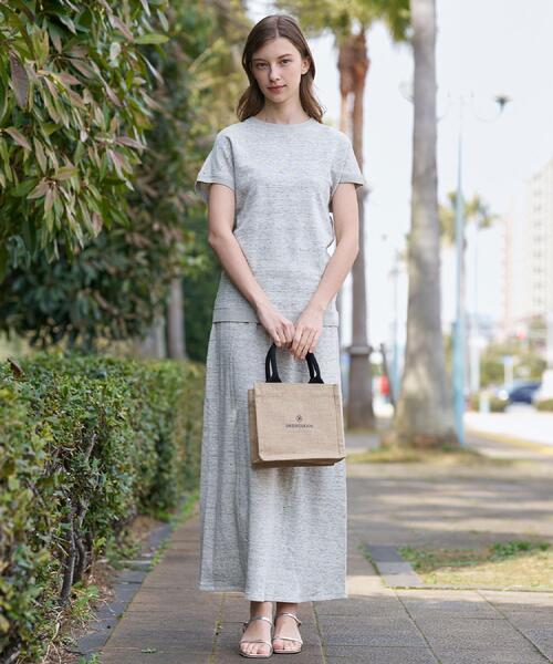DRESSTERIOR(ドレステリア)の「ジュートキャンバス ミニバッグ(トートバッグ・レディース・サンドベージュ・00)」の5枚目の写真