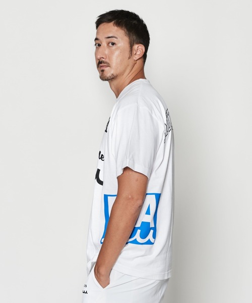 ACANTHUS(アカンサス)の「ACANTHUS:ACANTHUSxmutaTest Print Tee(Tシャツ/カットソー・メンズ・ネイビー/ブラック/ホワイト・L/M)」の4枚目の写真