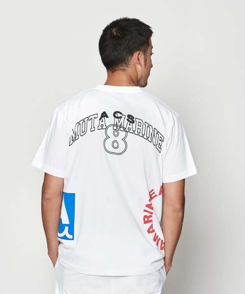 ACANTHUS(アカンサス)の「ACANTHUS:ACANTHUSxmutaTest Print Tee(Tシャツ/カットソー・メンズ・ネイビー/ブラック/ホワイト・L/M)」の5枚目の写真