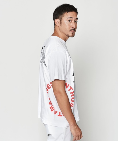 ACANTHUS(アカンサス)の「ACANTHUS:ACANTHUSxmutaTest Print Tee(Tシャツ/カットソー・メンズ・ネイビー/ブラック/ホワイト・L/M)」の6枚目の写真