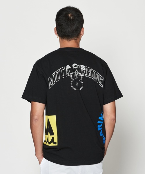 ACANTHUS(アカンサス)の「ACANTHUS:ACANTHUSxmutaTest Print Tee(Tシャツ/カットソー・メンズ・ネイビー/ブラック/ホワイト・L/M)」の8枚目の写真