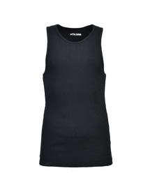 【BREATH】LOGO RIB TANK TOP / ブラック [BR26SS-C5011]