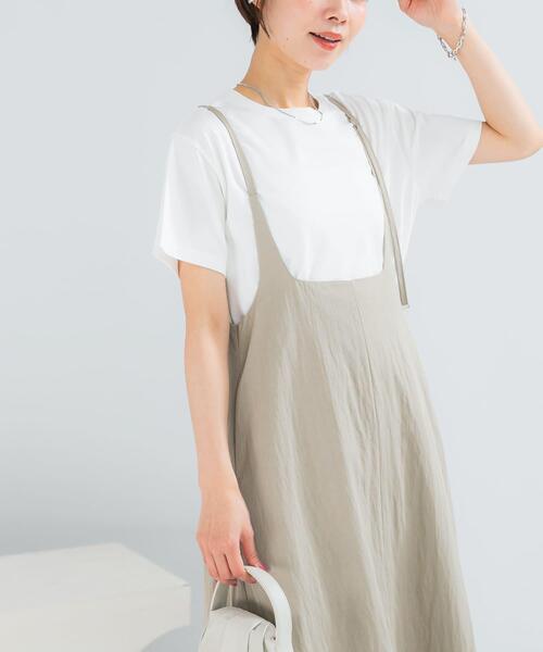URBAN RESEARCH ROSSO WOMEN（アーバンリサーチ　ロッソ）の「UVカットアイスコットンカットソー（Tシャツ/カットソー・レディース・ブラック/ミント/オフホワイト・FREE）」の6枚目の写真