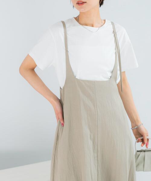 URBAN RESEARCH ROSSO WOMEN（アーバンリサーチ　ロッソ）の「UVカットアイスコットンカットソー（Tシャツ/カットソー・レディース・ブラック/ミント/オフホワイト・FREE）」の7枚目の写真