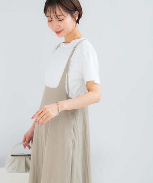 URBAN RESEARCH ROSSO WOMEN（アーバンリサーチ　ロッソ）の「UVカットアイスコットンカットソー（Tシャツ/カットソー・レディース・ブラック/ミント/オフホワイト・FREE）」の8枚目の写真