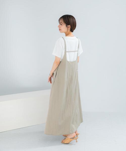 URBAN RESEARCH ROSSO WOMEN（アーバンリサーチ　ロッソ）の「UVカットアイスコットンカットソー（Tシャツ/カットソー・レディース・ブラック/ミント/オフホワイト・FREE）」の9枚目の写真