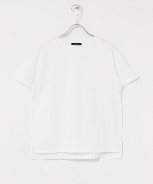 URBAN RESEARCH ROSSO WOMEN（アーバンリサーチ　ロッソ）の「UVカットアイスコットンカットソー（Tシャツ/カットソー・レディース・ブラック/ミント/オフホワイト・FREE）」の11枚目の写真