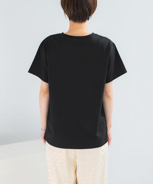 URBAN RESEARCH ROSSO WOMEN（アーバンリサーチ　ロッソ）の「UVカットアイスコットンカットソー（Tシャツ/カットソー・レディース・ブラック/ミント/オフホワイト・FREE）」の20枚目の写真