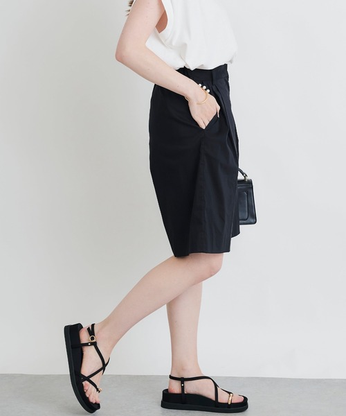 PICCIN(ピッチン)の「【セットアップ可能】麻混バミューダパンツ(その他パンツ・レディース・オフホワイト/ブラック・S/M)」の9枚目の写真