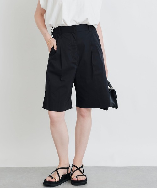 PICCIN(ピッチン)の「【セットアップ可能】麻混バミューダパンツ(その他パンツ・レディース・オフホワイト/ブラック・S/M)」の8枚目の写真