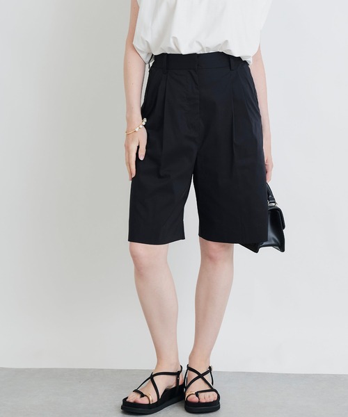 PICCIN(ピッチン)の「【セットアップ可能】麻混バミューダパンツ(その他パンツ・レディース・オフホワイト/ブラック・S/M)」の11枚目の写真
